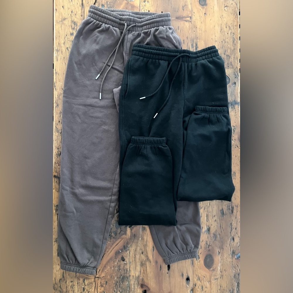 Lot of 2 high rise H&M joggers size S